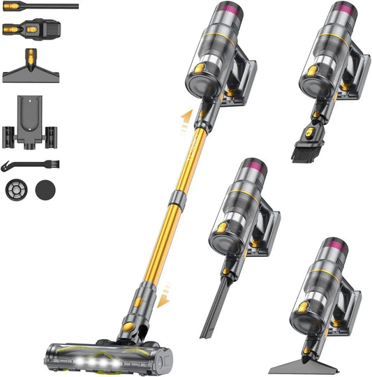 Staubsauger, 580 W, Akku 55000Pa/580W/75Min, Touch-Bedienung