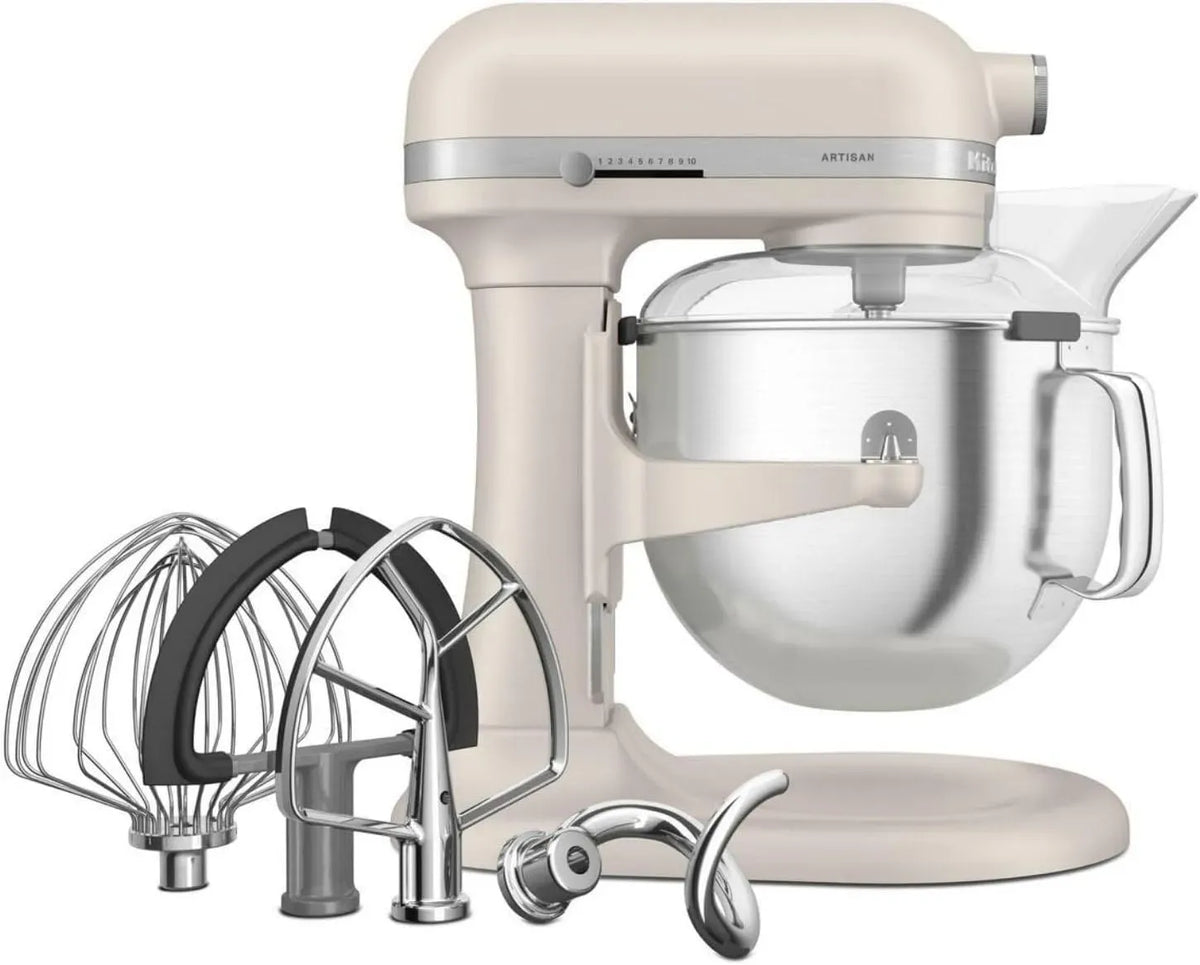 KitchenAid Küchenmaschine, 6,6 L, Edelstahl, 6,6L Edelstahlschüssel, 5 Zubehörteilen