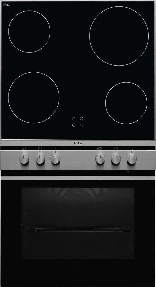 Amica EHC12708E Kochfeld, 59,5 cm, Einbau, Grill, Auftaufunktion, Intensivgrill TOP, Infrarotgrill