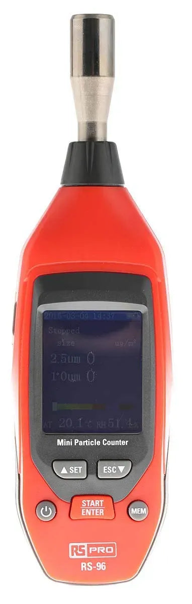 RS-96 Luftqualitätsmessgerät, LCD-Display, PRO