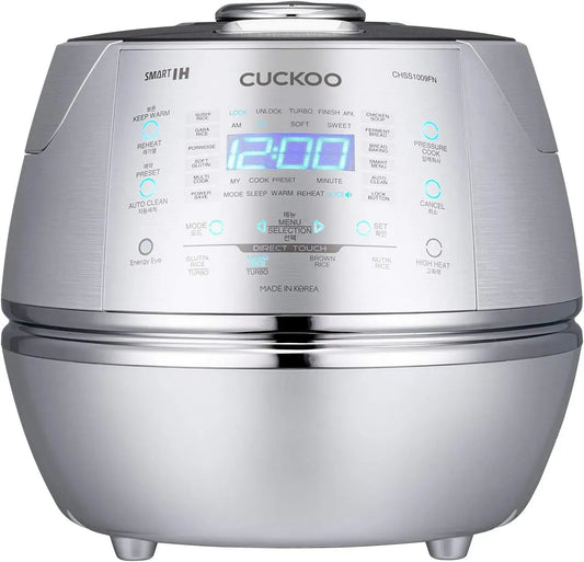 CRP-CHSS1009FN Dampfdruck-Reiskocher, Cooker, elektrischer Reiskocher, 1,8 L, 10 Tassen, CUCKOO