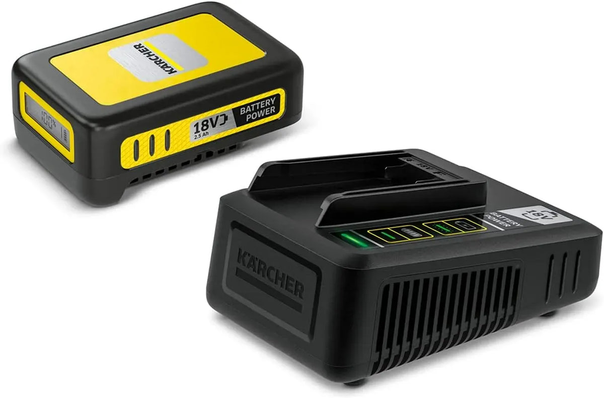 Kärcher Schnellladegerät, Akku, 18 V, kabellos, für alle Geräte der 18 V Battery Power Plattform