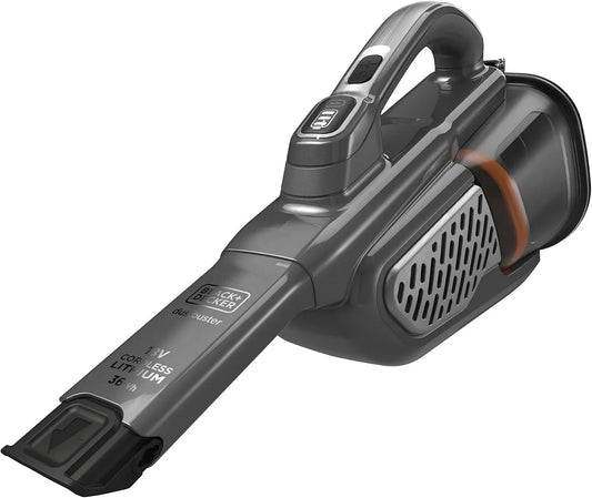 Black+Decker BHHV520BT-QW Staubsauger, 18 V, Schwarz